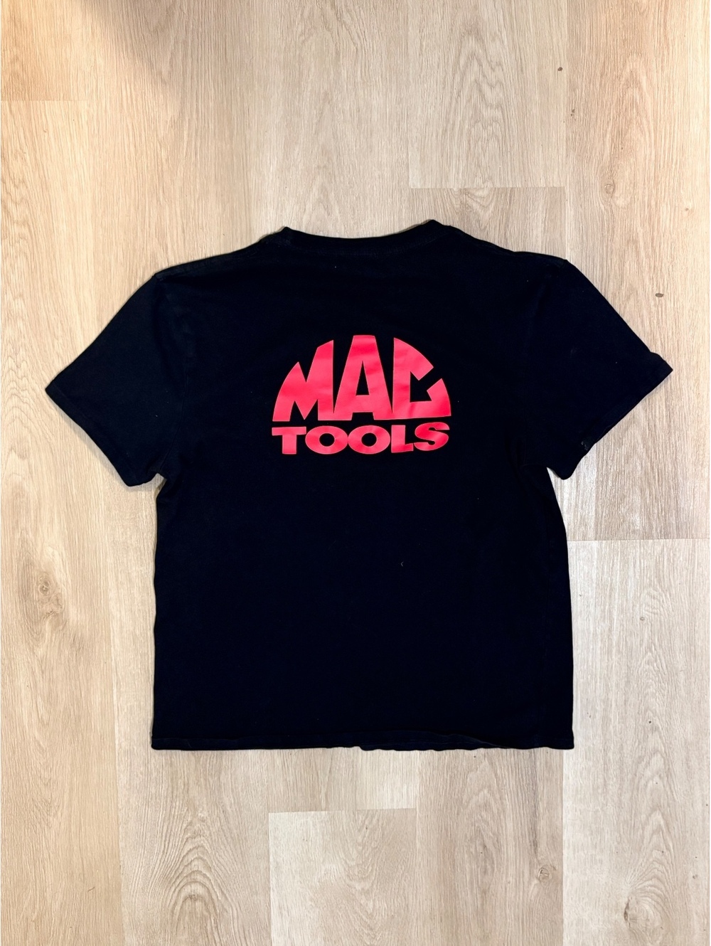 Mac Tools Black Pocket Tee Men’s Size Medium T-Shirt w/ Logo Vintage